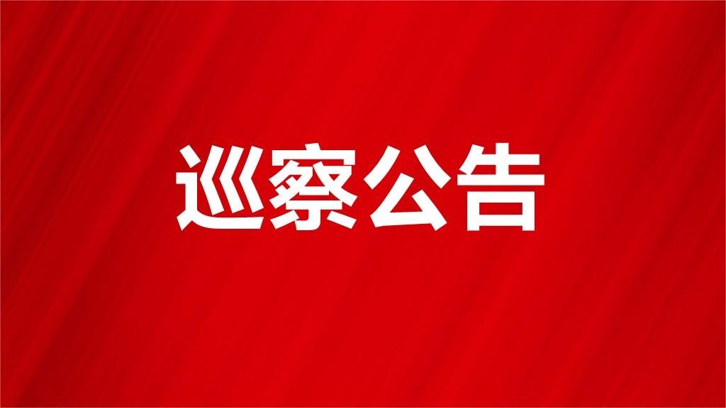 巡察公告